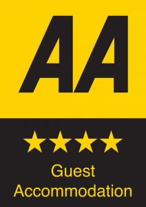 AA 4 star guest accommodation logo